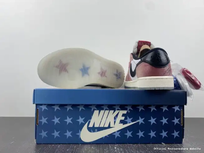 Official Maikesneakers JORDAN 'RED ROOM LOW FN0432-017 1 TROPHY X OG AIR BLACK' 0408